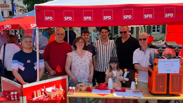 SPD-Nievenheim spendet 500 € an die Dormagener Tafel
